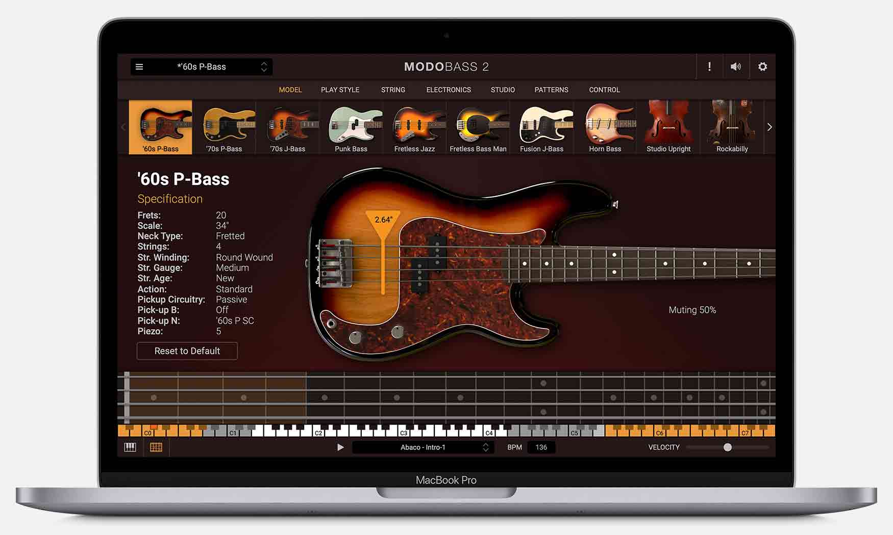 Macbook MODO BASS 2