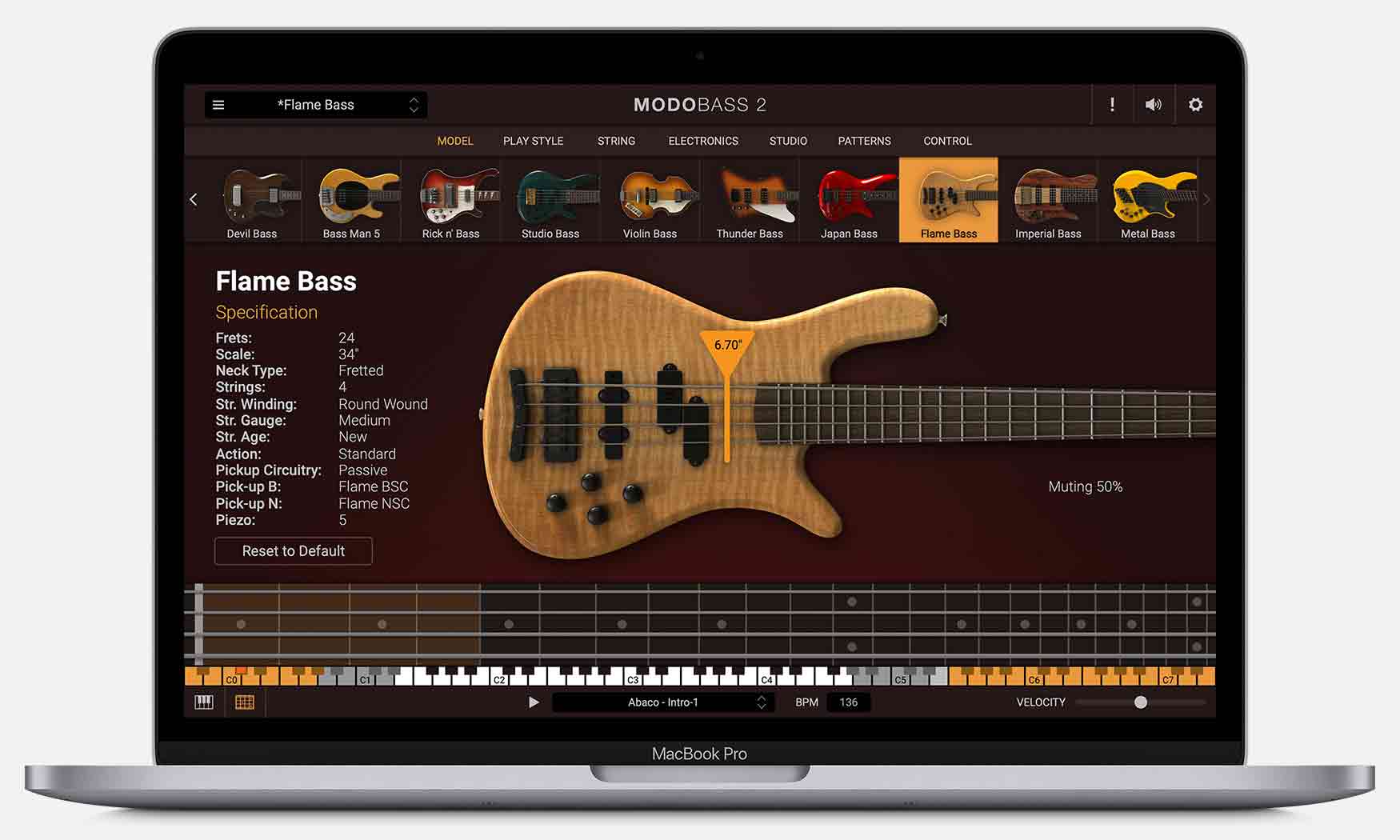 Macbook MODO BASS 2